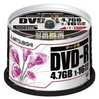 M-mart -PCデータ用DVD-R・4.7GB(内径17mm・スピンドルケース・50枚 