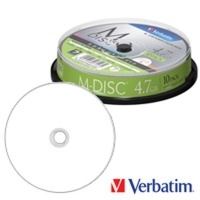 Verbatim M-DISC・DVD-R・4.7GB(スピンドル10枚)