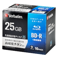 Verbatim BD-R M-DISC 1L^p25GB 10[DBR25RMDP10V1]